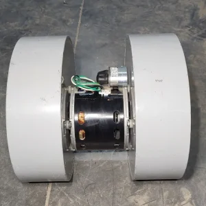 Slag 0.5 hp, 115 Volt, 1470 RPM Tweeling Centrifugal Blower KBB80-80