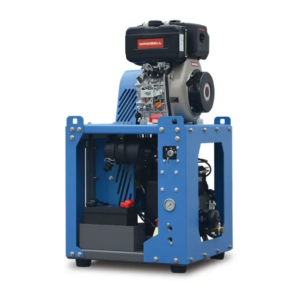 Windbell WGD35 35 CFM 10 HP Utility Mount Air Compressor | 18V | Snel laden