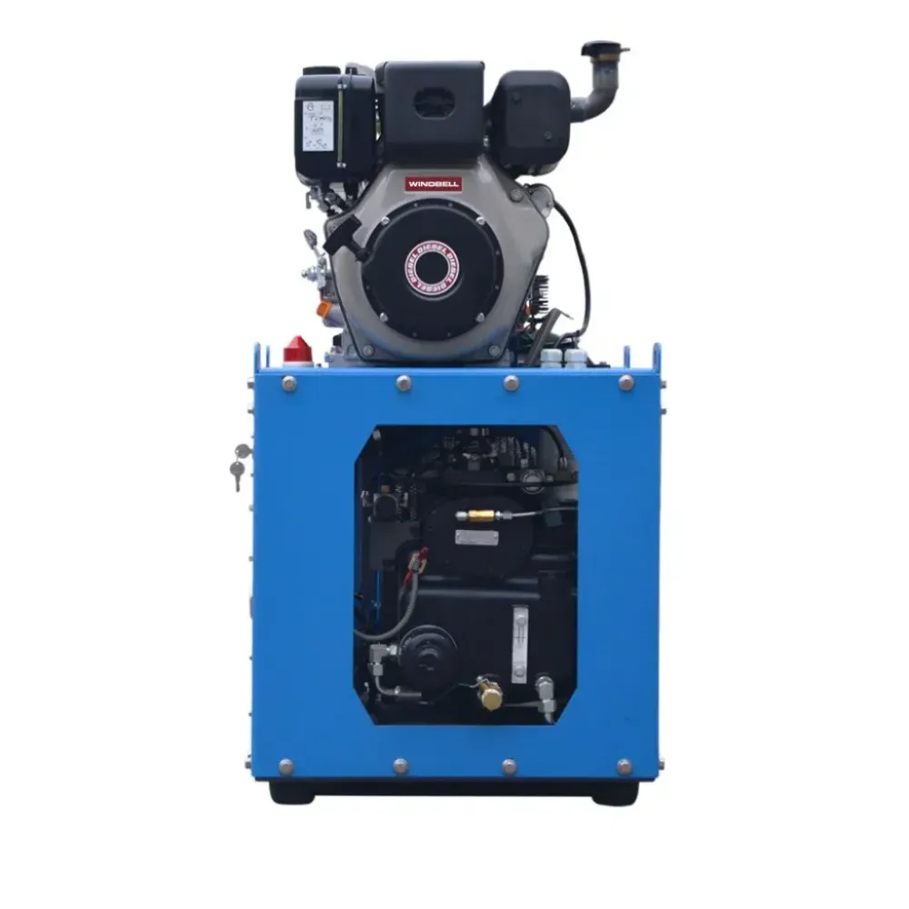 Windbell WGD35 35 CFM 10 HP Utility Mount Air Compressor | 18V | Snel laden