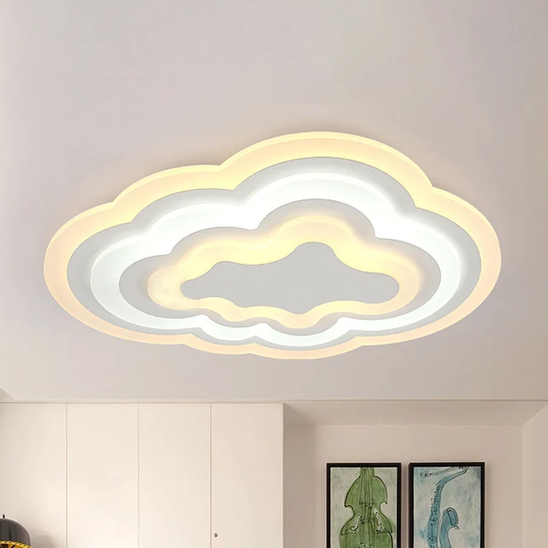 15"/18"/23,5" W acrylwolk inbouwlicht Minimalistisch LED-wit binnenlichtarmatuur warm/wit helder