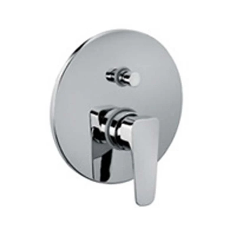 Built- shower mixer diverter Paffoni Sly chrome-plated messing