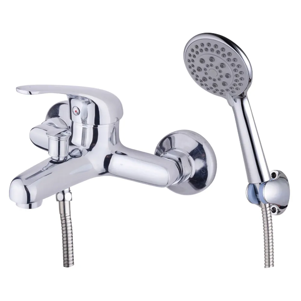 Celia bathtub mixer chrome-plated messing
