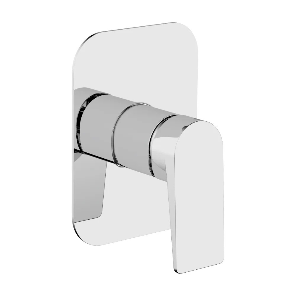 Dock Shower Mixer chrome-plated messing complete built- body