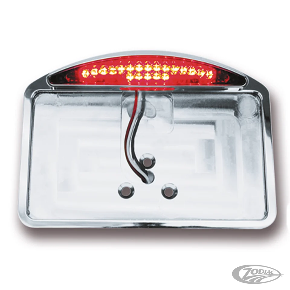 GZP License plate bracket LED Light Harley-Davidson