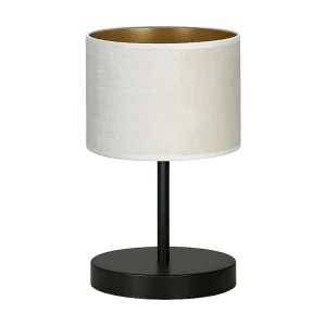 Lamp à Poser Hilde, Blanc, 20x34x18 cm, EPIKASA