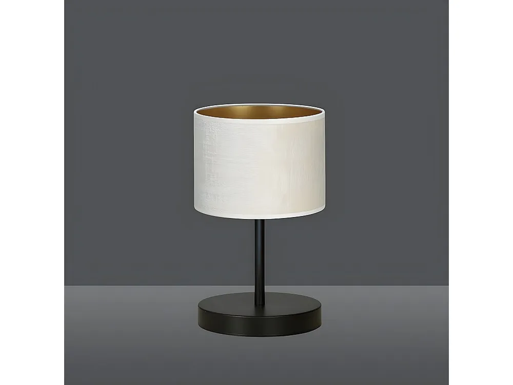 Lamp à Poser Hilde, Blanc, 20x34x18 cm, EPIKASA