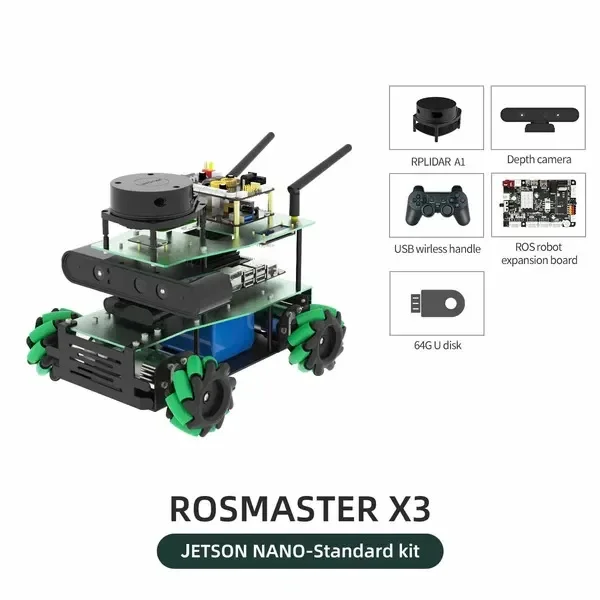 Yahboom ROSMASTER X3 RPi 5 8G