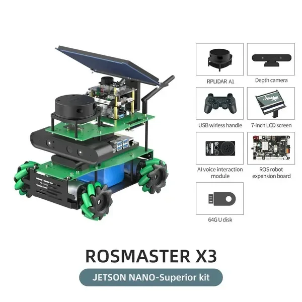 Yahboom ROSMASTER X3 RPi 5 8G