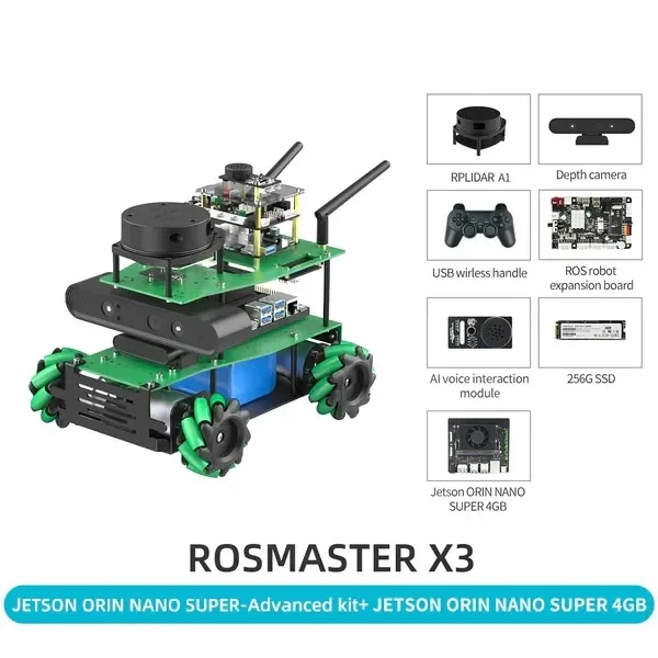 Yahboom ROSMASTER X3 RPi 5 8G