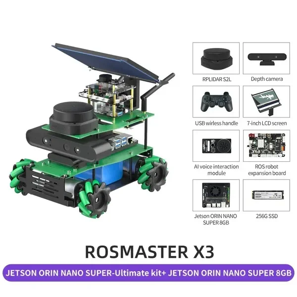 Yahboom ROSMASTER X3 RPi 5 8G