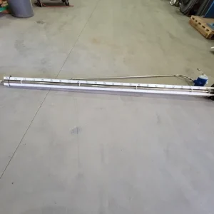 AT200 Level Transmitter Mount to 2.4 m Mechanical Gauge Board