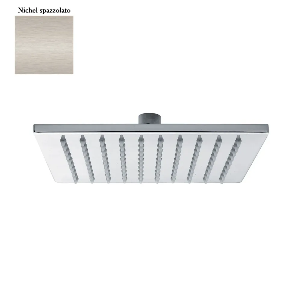 Industrieel Calais 200mm single-jet and inspectable nickel showerhead