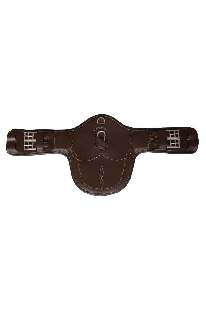 Short Stud Girth Bruin 29" met meetgeheugen