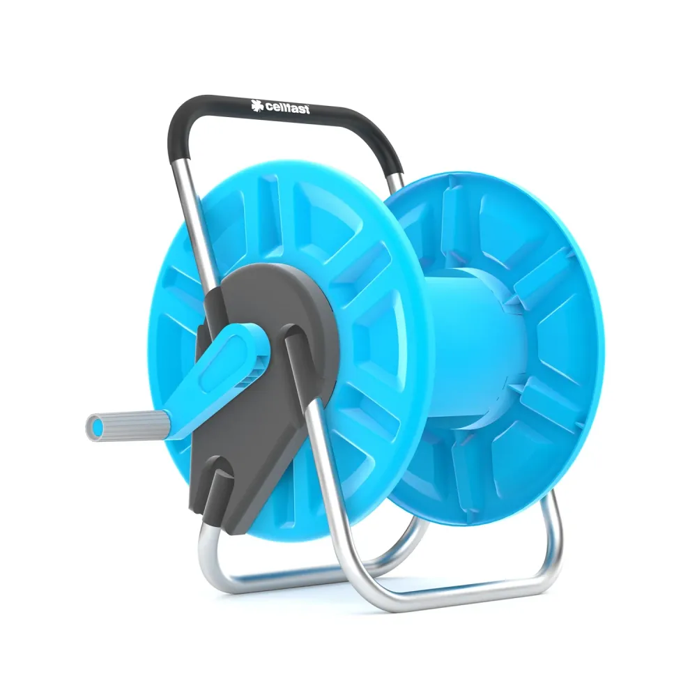 Reel met trommel voor 1/2 " 60 m Cellfast ALUPLUS slang