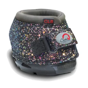CLB Bling Hoof Shoes (pair) Black/Sparkle M4/R