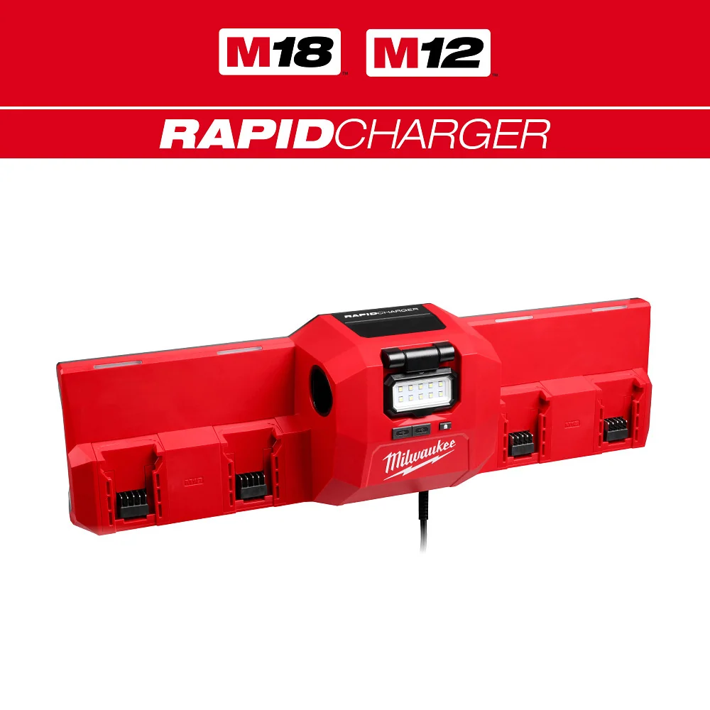 Milwaukee Tools M18 & M12 Gangbox Vinnige Charger 48-59-1804