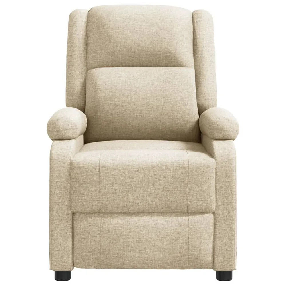 Massagestoel stof crèmekleurig Heavy Duty
