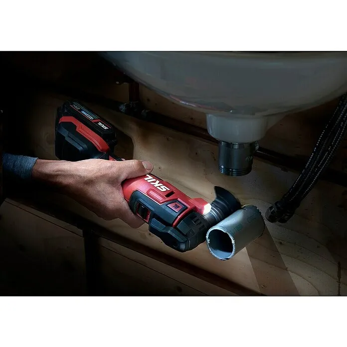 Skil Accu multitool 3650 CB - 20 V, Excl. accu, Oscillatiehoek: 3,6° Complete Kit