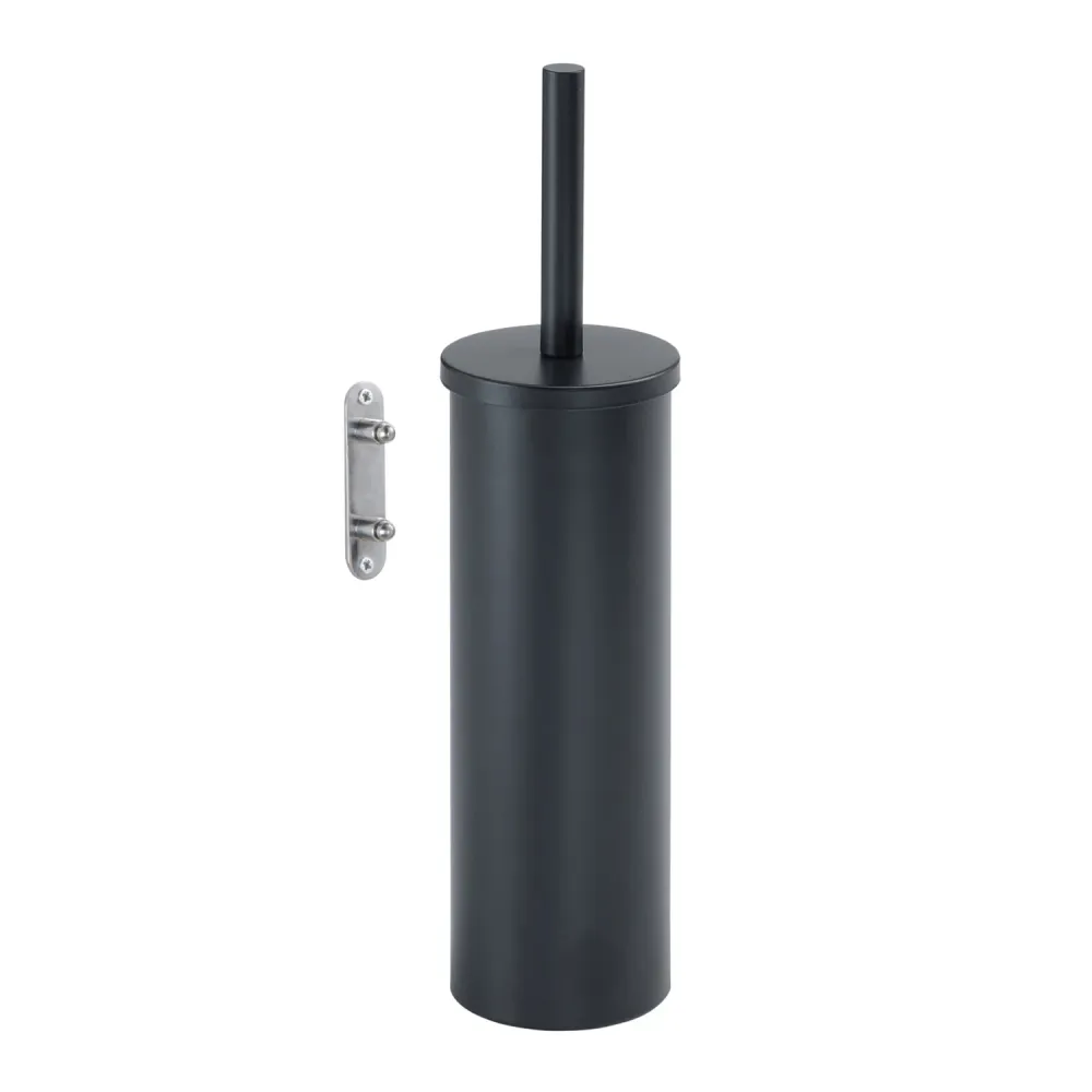Wall brush model Flip Gedy Stainless Steel - Effen Black