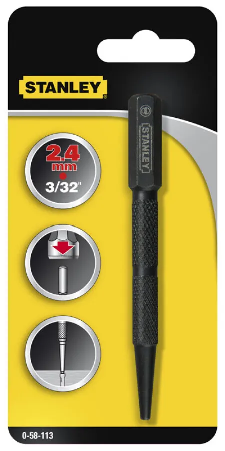 Industrieel Zwaar Stanley drevel - lengte 101 mm - 2.3 mm - 0-58-113
