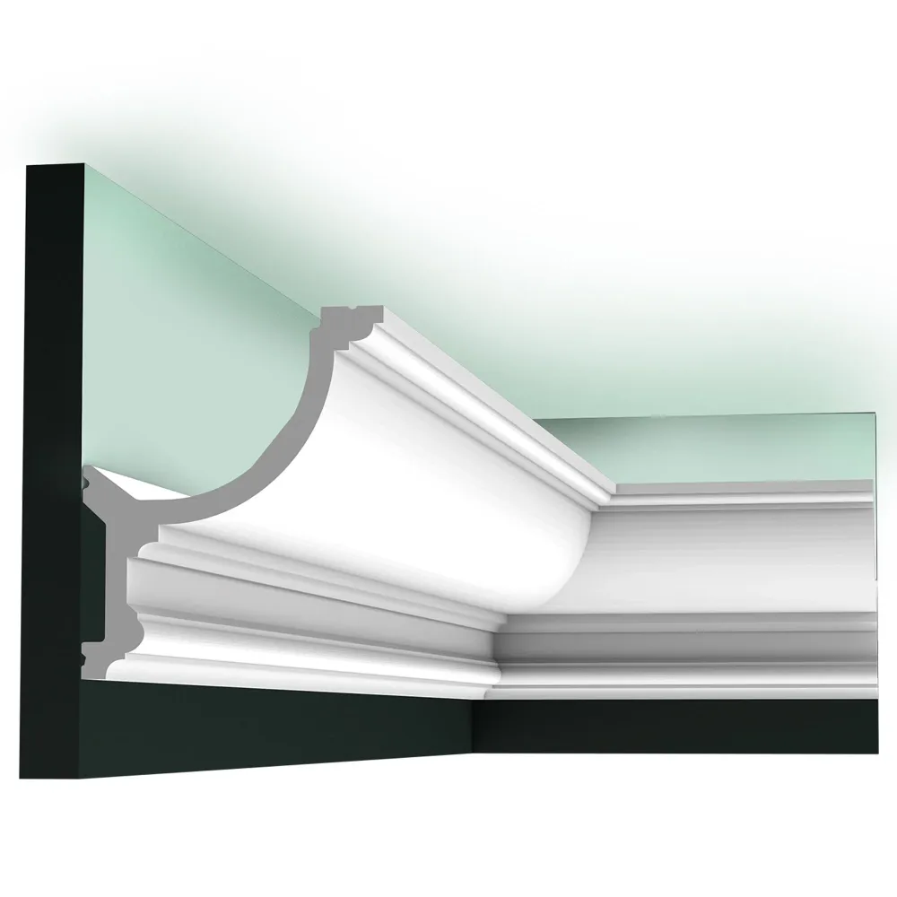 Plakstrip lichtbalk voor indirecte verlichting C901 | 124 x 148 x 2000 mm
