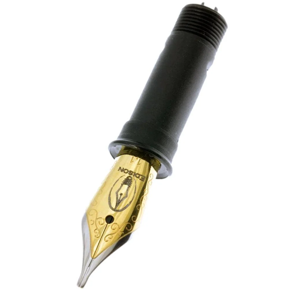 Edison Fountain Pen Tweekleurig Steel #5 Nib - 1.1mm
