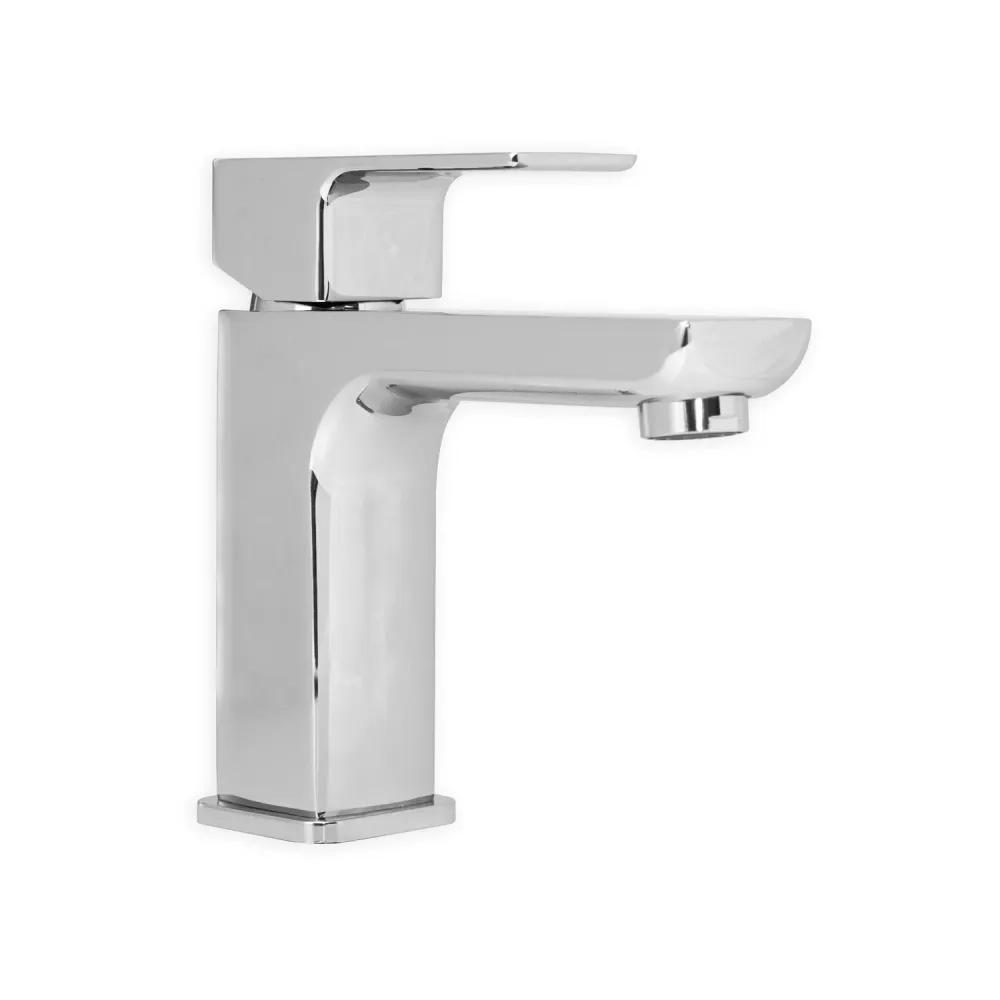 Nix series basin mixer chrome-plated messing voor Klussers