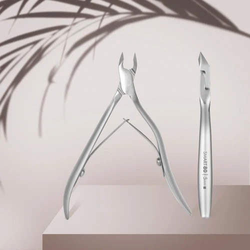 Professional cuticle nippers Staleks Pro Connected 80, 5 mm, NS-80-5