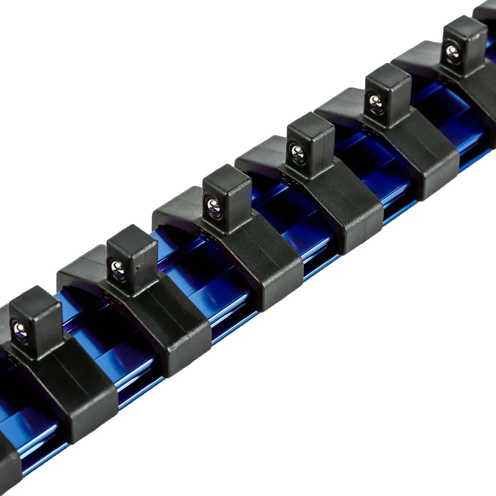 ARES 60076 - 1/4-Inch Drive Zeeblauw 9.84-Inch Socket Organizer