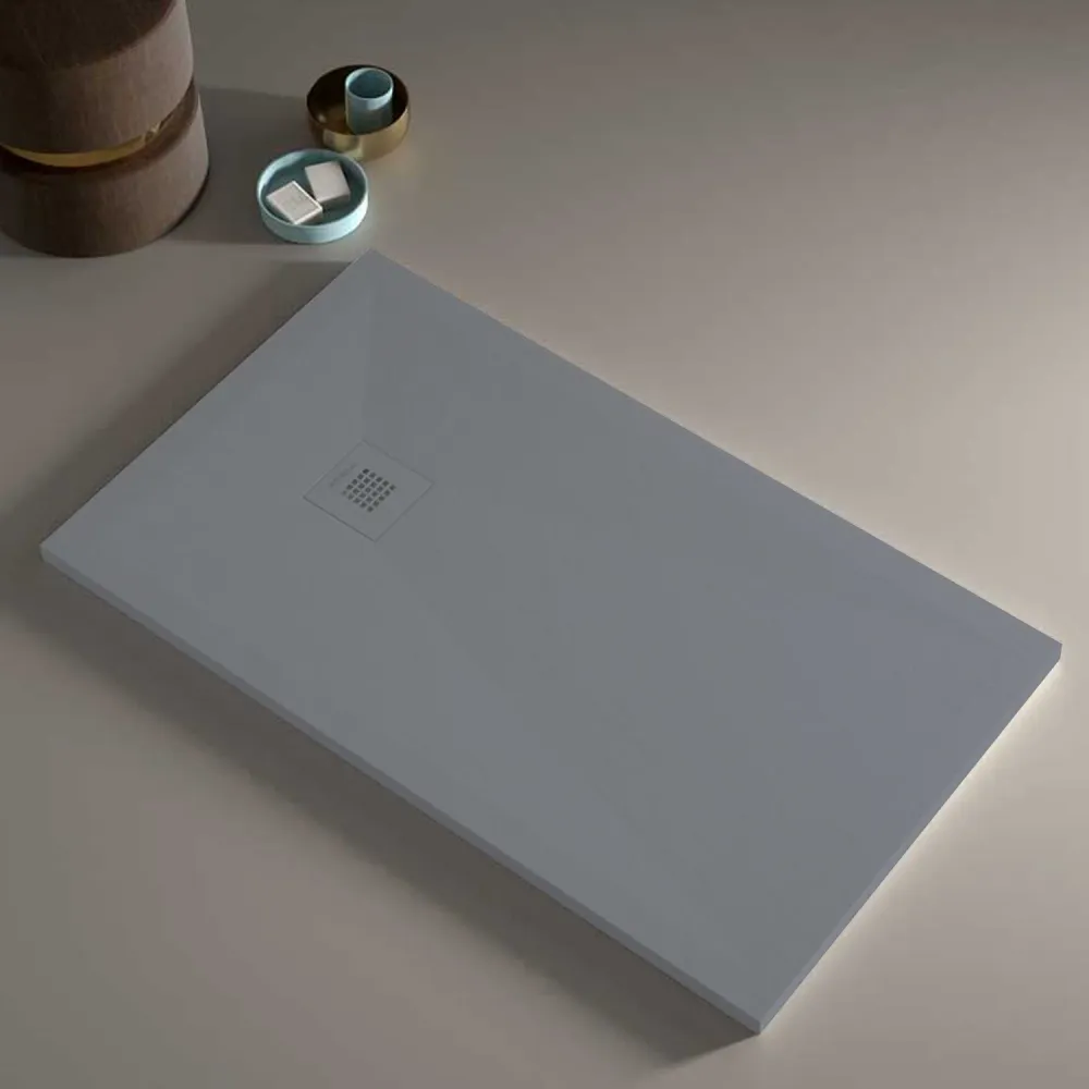 Shower tray resin model Plus 80x140cm slate grijs