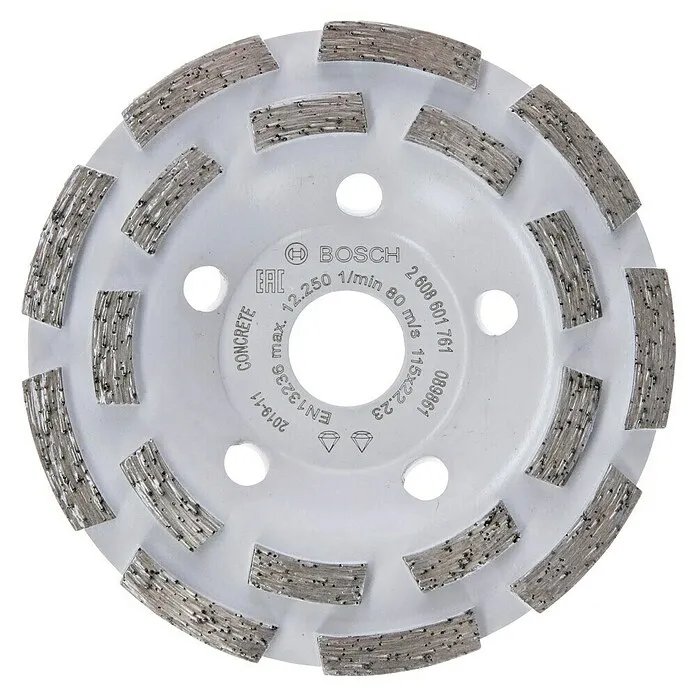 Bosch Expert Diamantkomschijf - Schijfdiameter: 115 mm, Hoogte segment: 5 mm, Boorgat: 22,23 mm