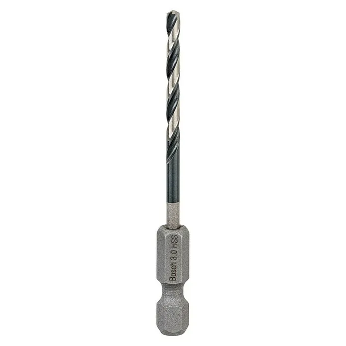 Bosch Metaalboor HSS 3 mm - zeskant - 1 st., Boordiameter: 3 mm