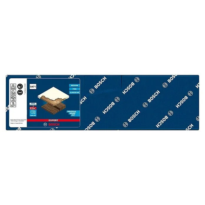 Bosch Expert Schuurpapier S471 - Korreling: 180, 1 st.
