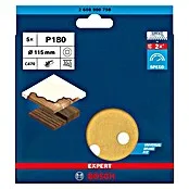 Bosch Expert Schuurpapierset - Diameter: 125 mm, Korreling: 180, 5 st.
