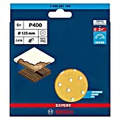 Bosch Expert Schuurpapierset - Diameter: 125 mm, Korreling: 400, 5 st.