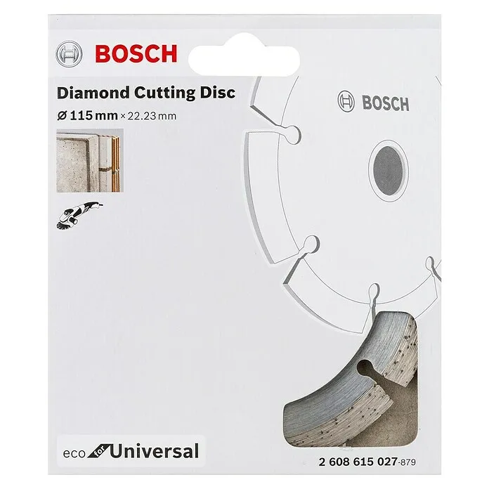 Bosch Diamantdoorslijpschijf Eco Universeel - Schijfdiameter: 115 mm