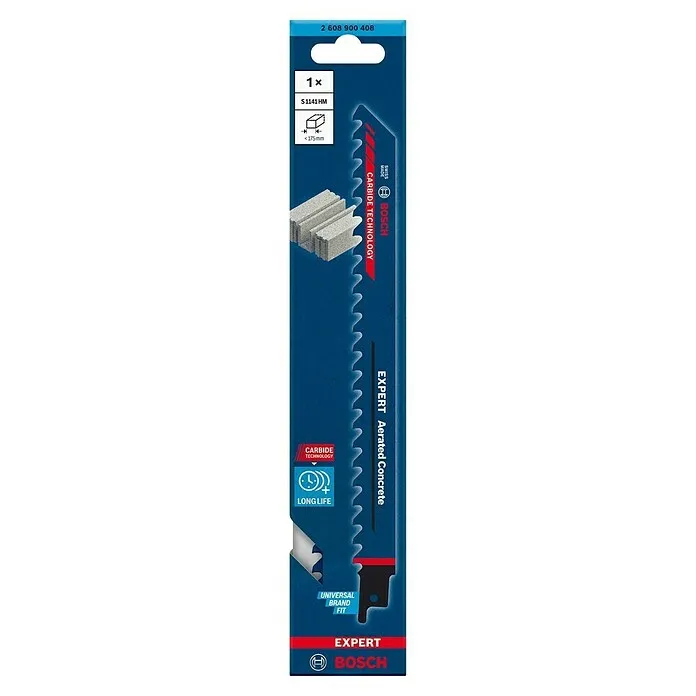 Bosch Expert Reciprozaagblad S 1141 HM - S-schacht, Werklengte: 175 mm