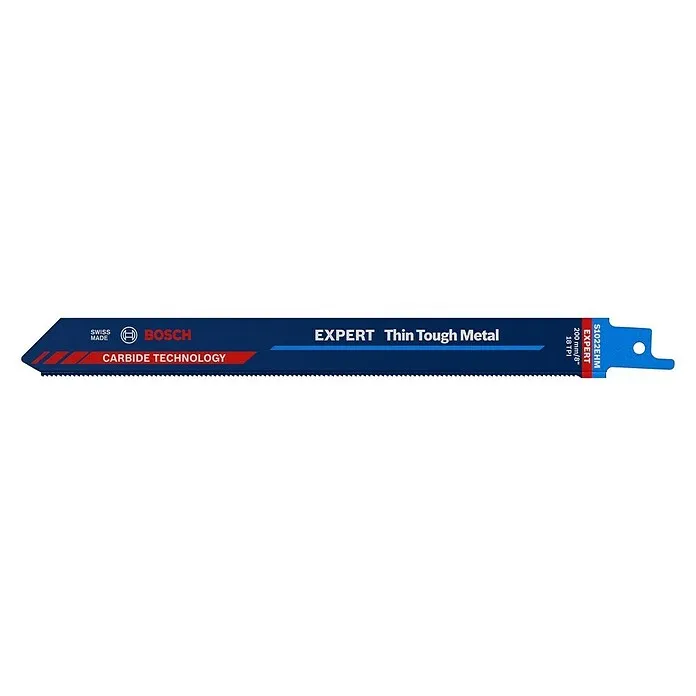 Bosch Expert Reciprozaagblad Gering Tough Metal - Lengte: 200 mm, Inox/roestvrij staal
