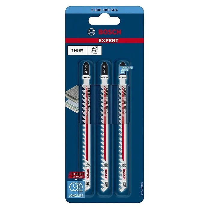 Bosch Expert Reciprozaagblad T341 HM - Lengte: 132 mm
