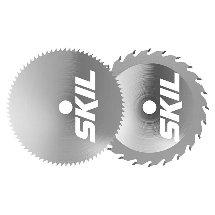 Skil Cirkelzaagblad-set voor SKIL 3540 - Diameter: 115 mm - 120 mm, 2 -delig, Passend bij: SKIL 3540