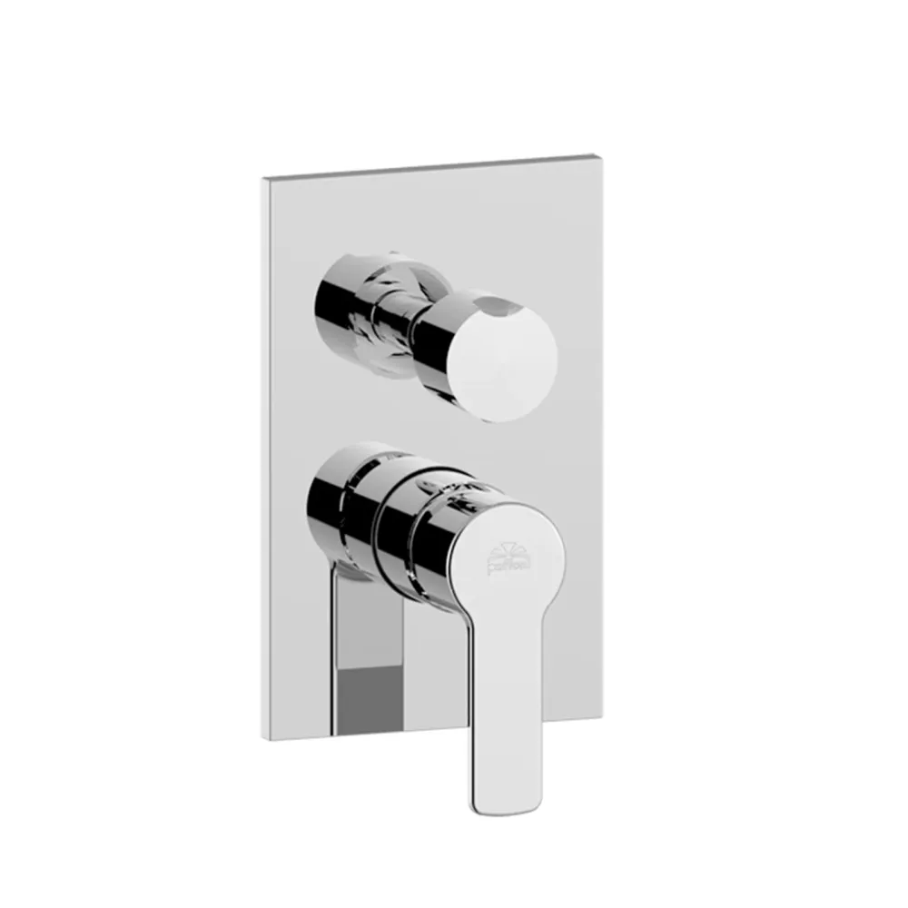 Built- shower mixer 2 outlets Paffoni Rood art. RED018CR