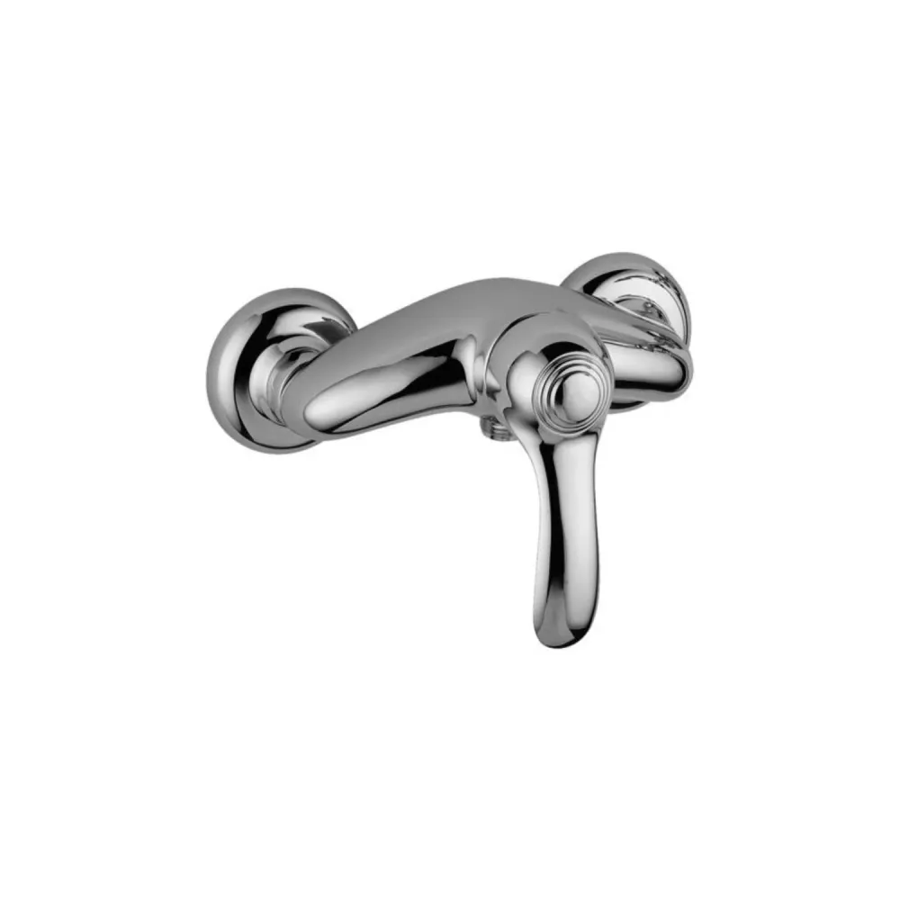 External single-lever shower mixer Flavia series model FA168cr chroom Paffoni