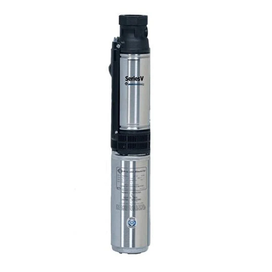 Franklin Electric 20FV1S4-3W230 #95422045 FPS Series V Rvs Steel, 4" Submersible PMA, 1-phase, 3-wire, 1hp, 230v, 60Hz, 20gpm