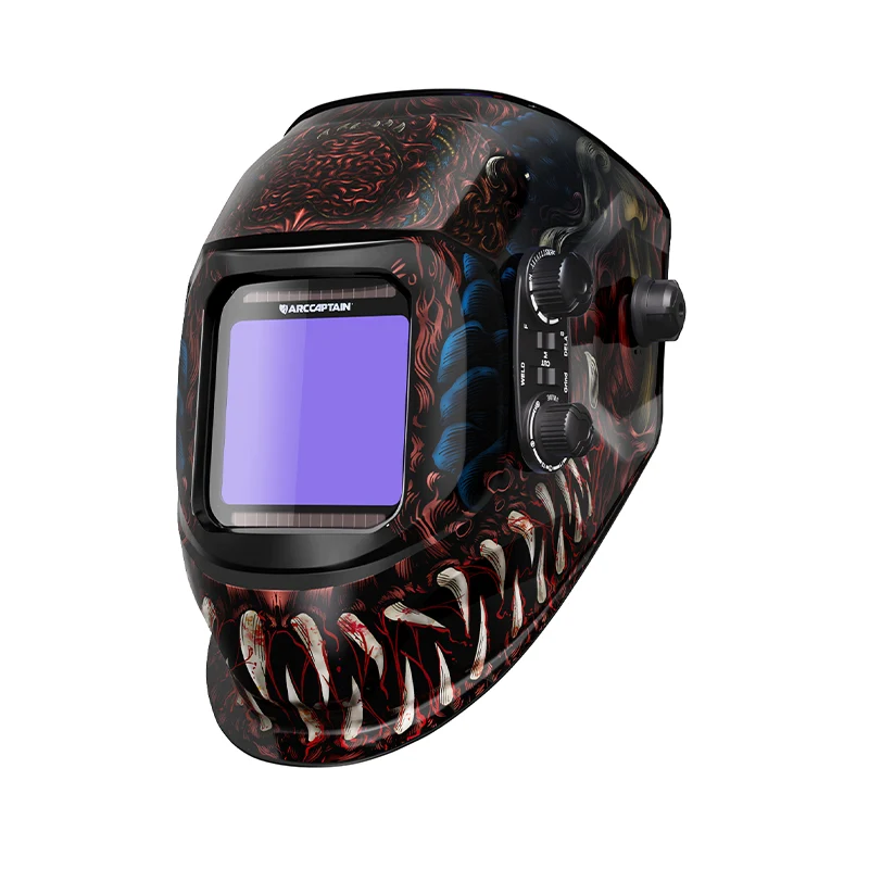 Full Eye Protection Welding Helmet Alien VisionMax X200