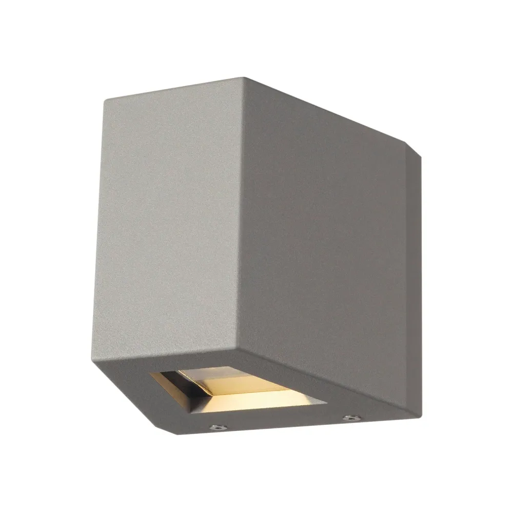 SLV Buitenlamp OUT-BEAM UP/FLOOD Down IP44 Grijs voor Plafondmontage