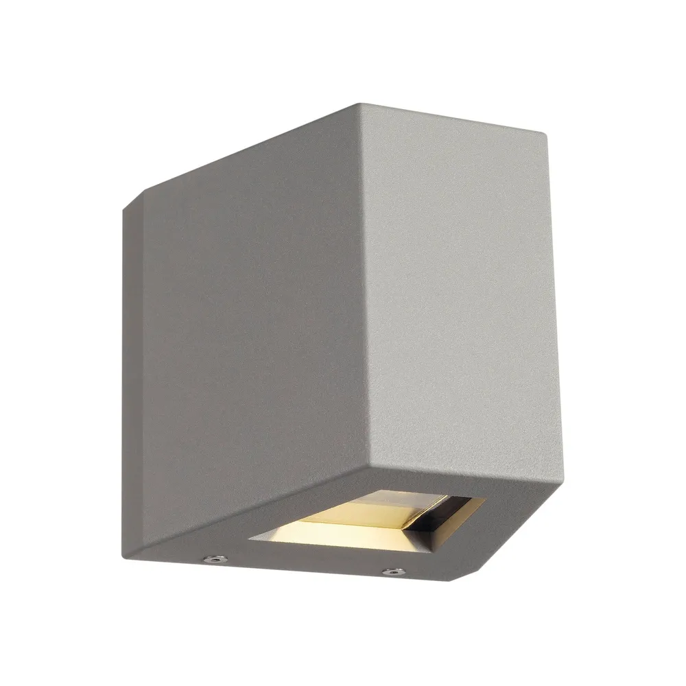 SLV Buitenlamp OUT-BEAM UP/FLOOD Down IP44 Grijs voor Plafondmontage