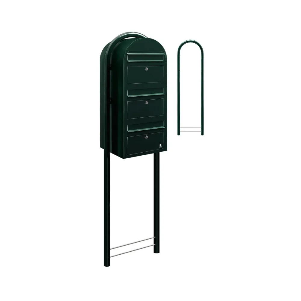 Bobi Trio RAL 6064 zwartgroen