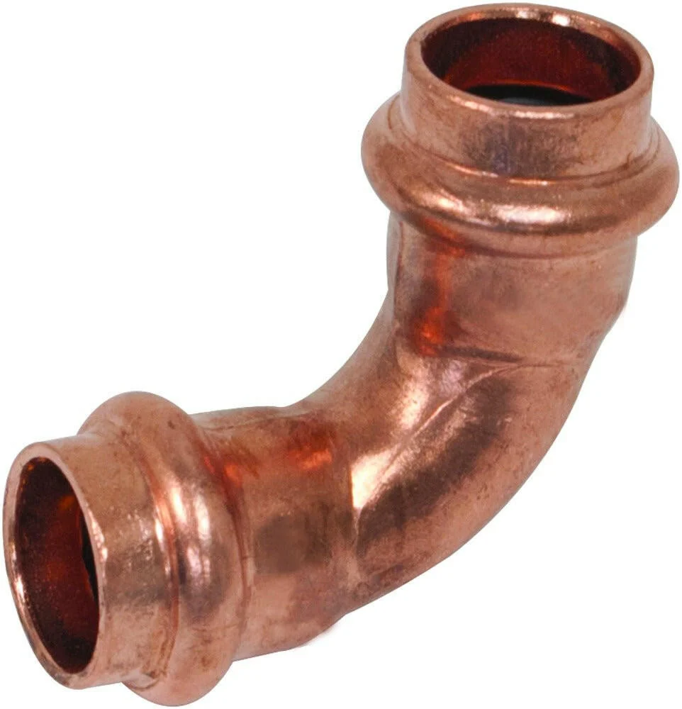 1/2 . x 1/2 . Koper Press x Press Pressure 90-Degree Elbow