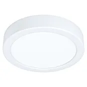 Eglo Led-plafondlamp, rond Idun - 9,5 W, Ø x h: 17 x 3 cm, Wit, Neutraal wit (IP44)