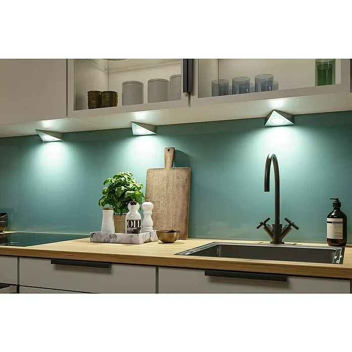 Lage Plafond Paulmann Led-onderbouwverlichtingset - Neutraal wit, 3 st.